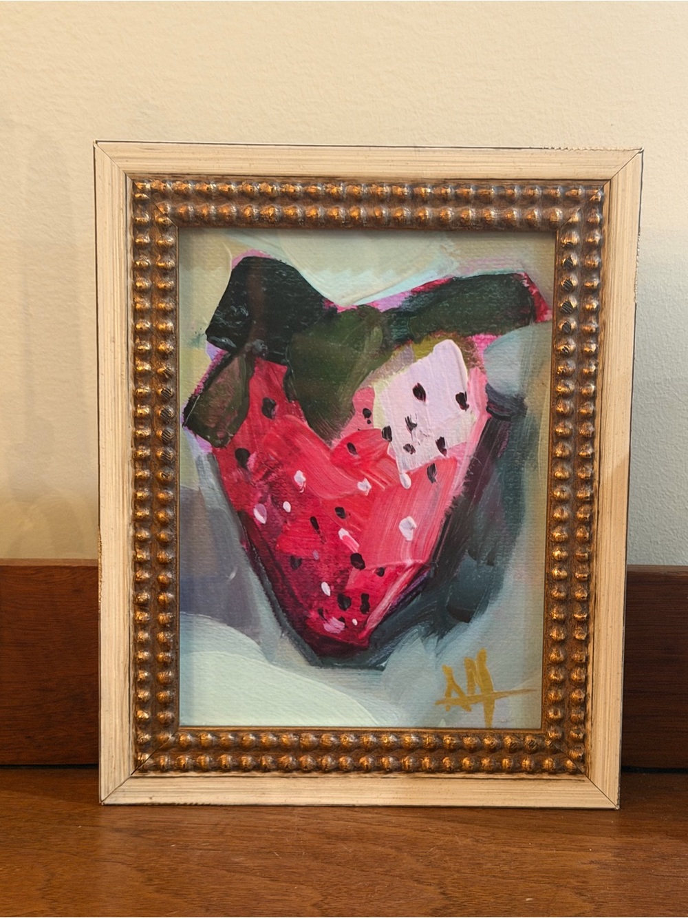 Framed Strawberry Wall Art - Picture 2 of 4